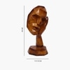 VEDAS Polyresin  Figurine in Brown Colour