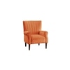 Maxo Accent Chair in Orange Colour
