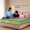 Sleepwell Ortho Nirvana Mattress Medium Firm Perfect Spine Alignment Single 72x35x5 Inch