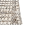 Jaipur Rugs Soft Basketweave Wool Viscose Dhurrie Rug White 6x8 ft