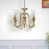 Artisan 6 Light Brass Chandelier