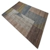 Harmony Jute Rectangle Carpets Hand Tufted in Multicolour Colour