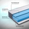 Live 2in1 Reversible Soft & Firm Sides (75 x 36 in, 6 Inches)