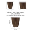 Metalsmith Side Table – Solid Wood, Walnut Finish