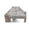 Avina Sheesham Wood End Table / Tea Table in Rustic Grey Matte Finish