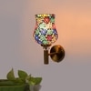 Devansh Metal Electric Wall Light in Gold Colour with Multi Shade Count of 1 Light