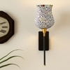 Devansh Metal Electric Wall Light in Black Colour with Multi Shade Count of 1 Light