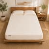 Springtek Organic Waterproof Mattress Protector Elastic Strap 78x48 in