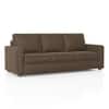 Apollo 3 Seater  Fabric Sofa In Truffle Beige Velvet Colour