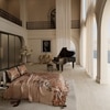 Stoa Paris Super King Size Enriched Cotton Bedsheet with 2 Pillow Covers  Size Sienna Huntress