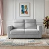 Alvaro Velvet 2 Seater Sofa Grey Color — free download