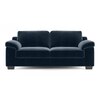 Esquel Sofa Set (Colour: Sea Port Blue Velvet, Seater: 3+2+1)