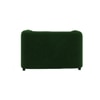 Homro Velvet 1 Seater Sofa in Green Colour