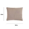 Kelly Fusion Stone Cotton Cushion Cover 18X18 Inches