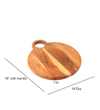 Ireka Home Bistrock Acacia Wood Chopping Board – Cutting & Serving Board