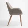 Ashford Solid Wood Dining Chair in Khaki Colour
