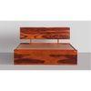 Sleepyhead Bed Gs | Premium Solid Sheesham Wood Queen Size Bed With Box Storage (Honey Brown)