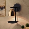 Pitchford Black and Copper Wall Sconce
