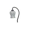 Multicolor Mosaic Glass Curvy Table lamp with Iron Base (EN29)