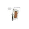 WhitePiping handmade photo frame