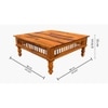 Girli Solid Wood Coffee Table