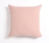 Solid Blush Cotton Cushion Cover