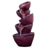 Stacked Pot Wine Fiber Glass Indoor Fountain