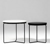 Minimalis Nesting Table Black