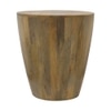 Metalsmith Solid Wood Side Table in Natural Finish