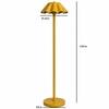 Dome Floor Lamp in Yellow Colour