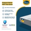 Sleepables Multi Layered  Spring Mattress (72 x 36 in, 8 Inches)