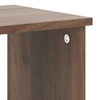 Nick Engineered Wood Side Table in Classic Walnut Finish