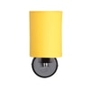 Devansh Metal Electric Wall Light in Yellow Colour with Yellow Shade Count of 1 Light