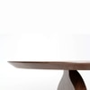 Emiko Solid Wood Six Seater Dining Table in Brown Colour