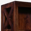Sheesham Solid Wood  Bookshelf in Provincial Teak Finish