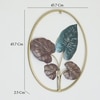 W-Divit Abstract Metal Wall Decor in Multicolor Set of 1