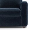 Apollo Compact Sofa (Colour : Cobalt, Cushion : Hard, Back Type : High Back, Seating Capacity : Left Aligned 2 Seater + Left Aligned Chaise + Ottoman)