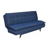Hudson 3 Seater Sofa Cum Bed In Blue Colour