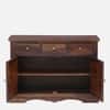 Rangrez Sheesham Wood Sideboard in Provincial Teak Finish