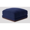 Denvar Ottoman Color in Navy Blue