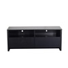 Zouk Engineered Wood TV Unit with Open Shelf and Cabinet in Wenge Finish