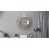 Geometric Wall Accent Mirror