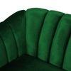 Mid Century Fabric Sofa (Green)