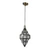 Eliante Emira Gold Iron Hanging Light With E27 Holder In Gold Colour