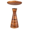 Metalsmith Solid Wood Side Table in Natural Finish