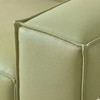 Elegantedge Wood Right Aligned 3-Seater With Upholstery Non Storage Sofa In Green Colour