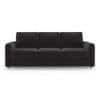 Apollo Compact 3 Seater Fabric Sofa