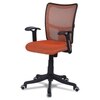 Eexcaeal Mid Back Ergonomic Chair in Orange Colour