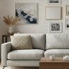 Holly Warm Grey Knitted Cushion Cover  16X16 Inches