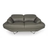 Orlando 2 Seater Leatherette Sole in Slate Grey Colour